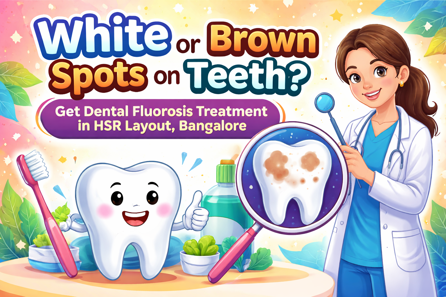 dental fluorosis treatment